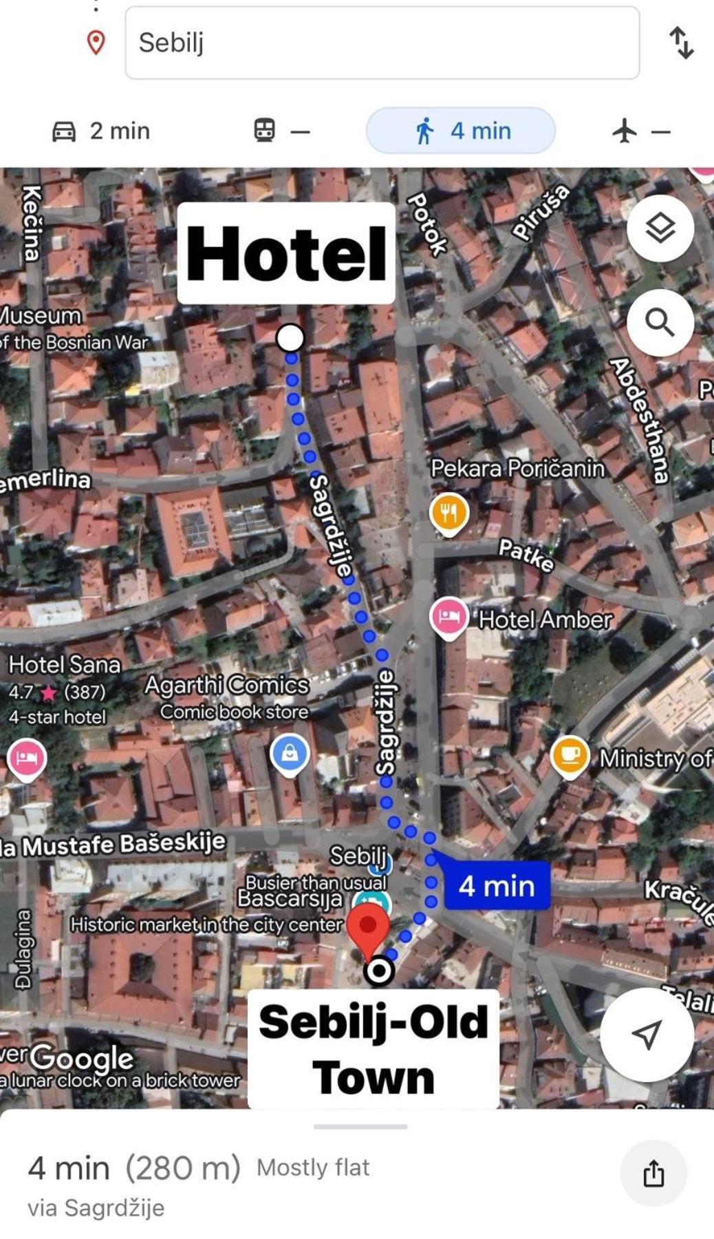 סראייבו Hotel Old Town Residence מראה חיצוני תמונה